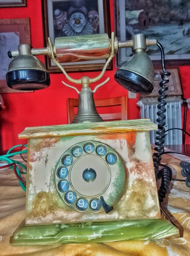 Telefono vintage onice - telefono,