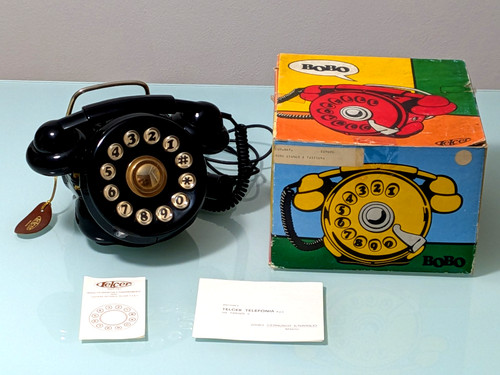 Telefono vintage bobo telcer - vintage,