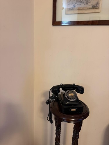 Telefono antico bakelite - antico,