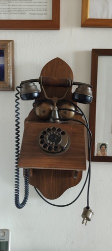 Telefono vintage parete - da, in