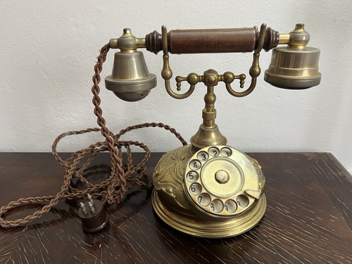 Telefono rotativo vintage - telefono,