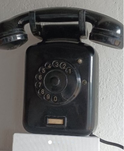 Telefono parete bachelite - telefono,