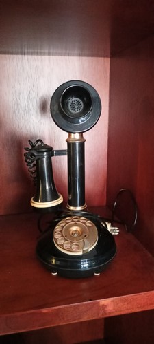 Telefono vintage candeliere - telefono,