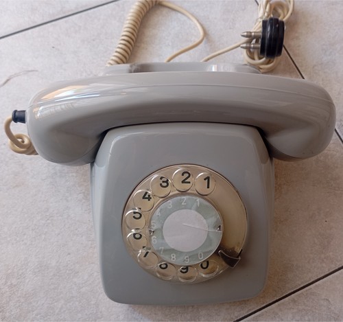 Telefono vintage disco - vintage,