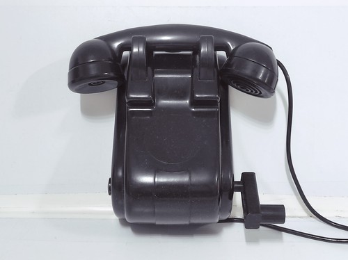 Telefono vintage manovella - telefono,