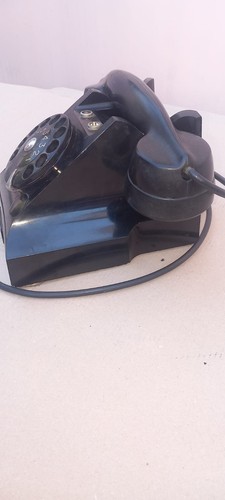 Telefono vintage nero integro - telefono,