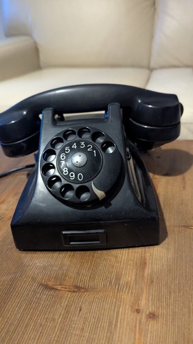 Telefono vintage disco - telefono,