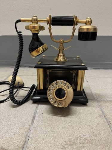 Telefono antico vintage rullo - telefono,